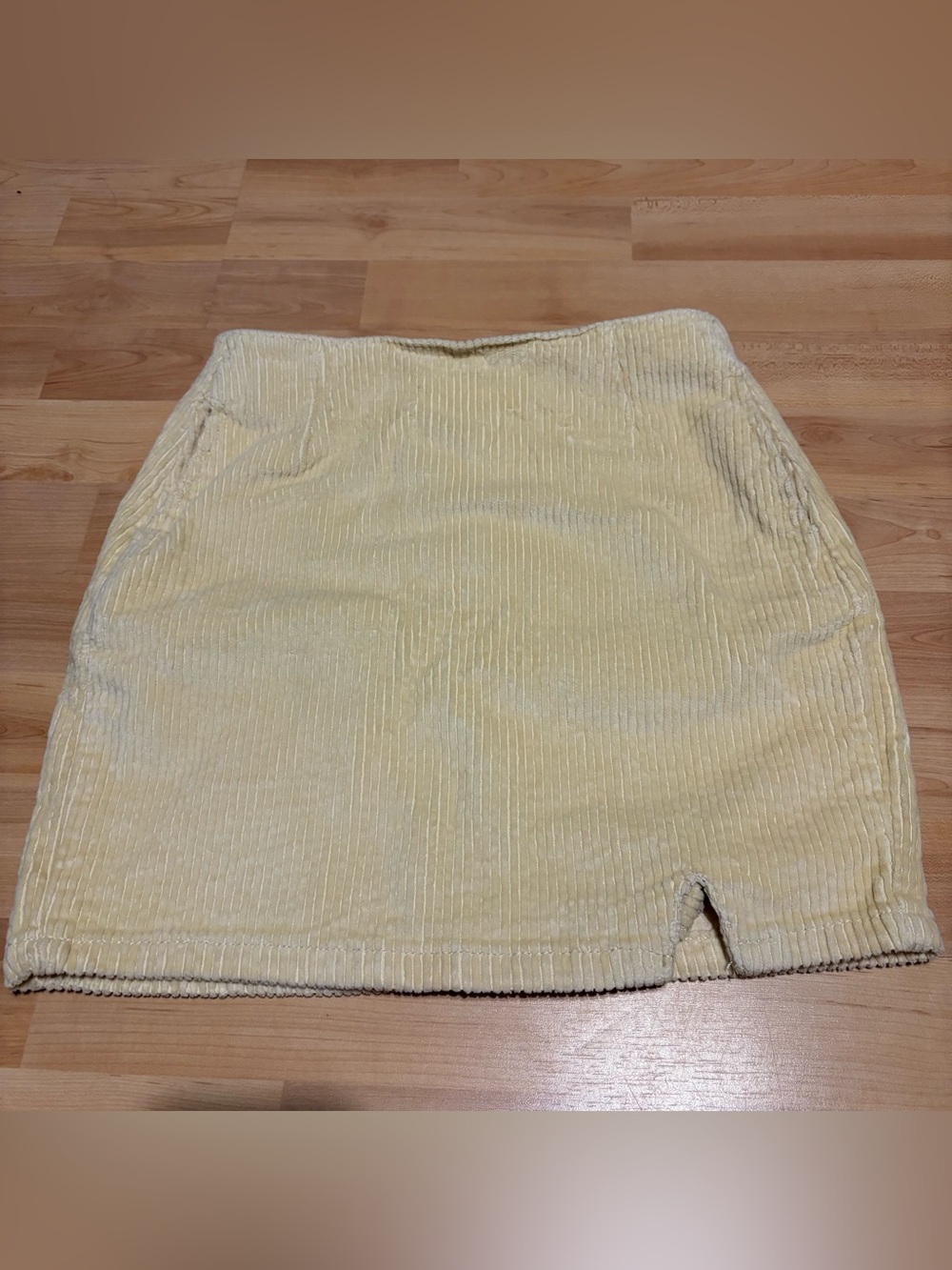 BP Nordstrom Women's Cream Corduroy Mini Skirt XXS